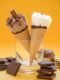 ice cream, flavor, chocolate, vanilla, sweet, cone, dessert, ice cream, ice cream, ice cream, ice cream, ice cream